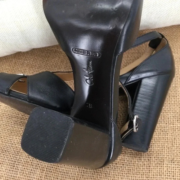 Cole Haan - Nike Air Tech Leather T-Strap Heel - Picture 7 of 8